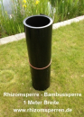 Rhizomsperre HD-PE Folie 2,00 mm Dicke - 100 cm Breite / 10,00 Euro/mtr.